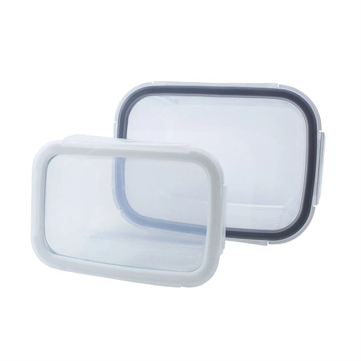 Rectangular Glass Food Container factory